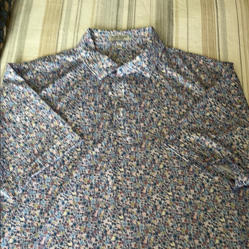 Peter Millar Men's Floral Button Down Shirt